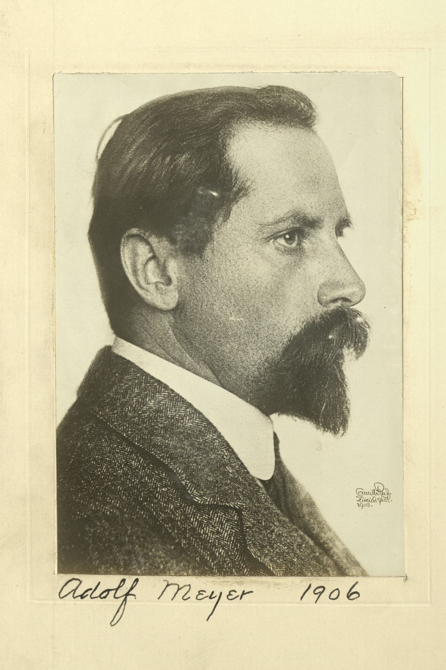 Member portrait of Adolf Meyer